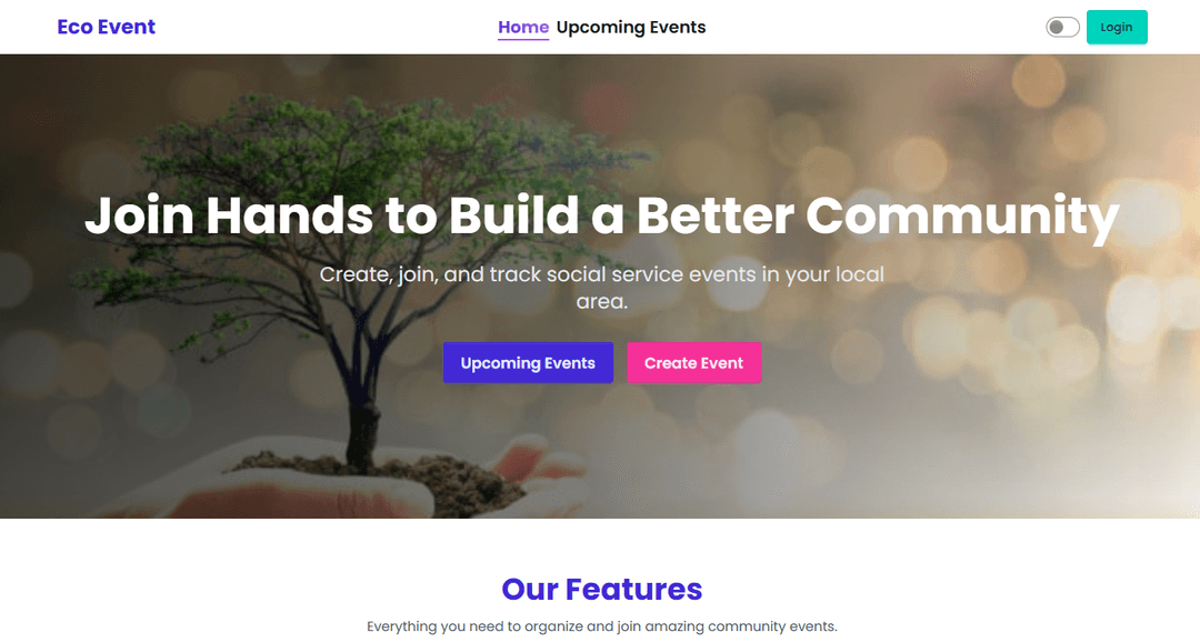 Eco Event screenshot